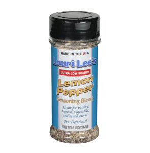 Lauri Lee's Ultra Low Sodium Lemon Pepper Seasoning Blend