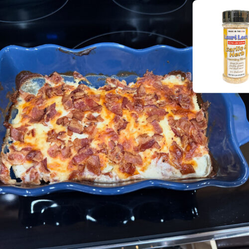 Keto friendsly Crack Chicken with Lauri Lee's Ultra Low Sodium Garlic & Herb
