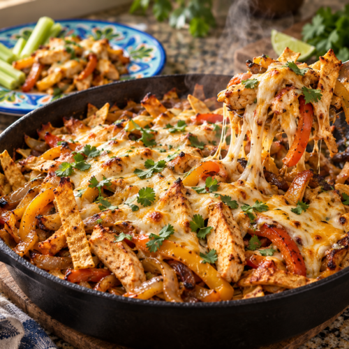 Chicken Fajita Casserole
